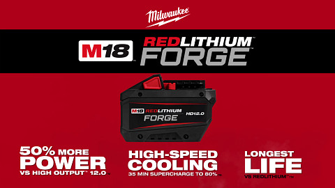 MILWAUKEE M18 REDLITHIUM FORGE